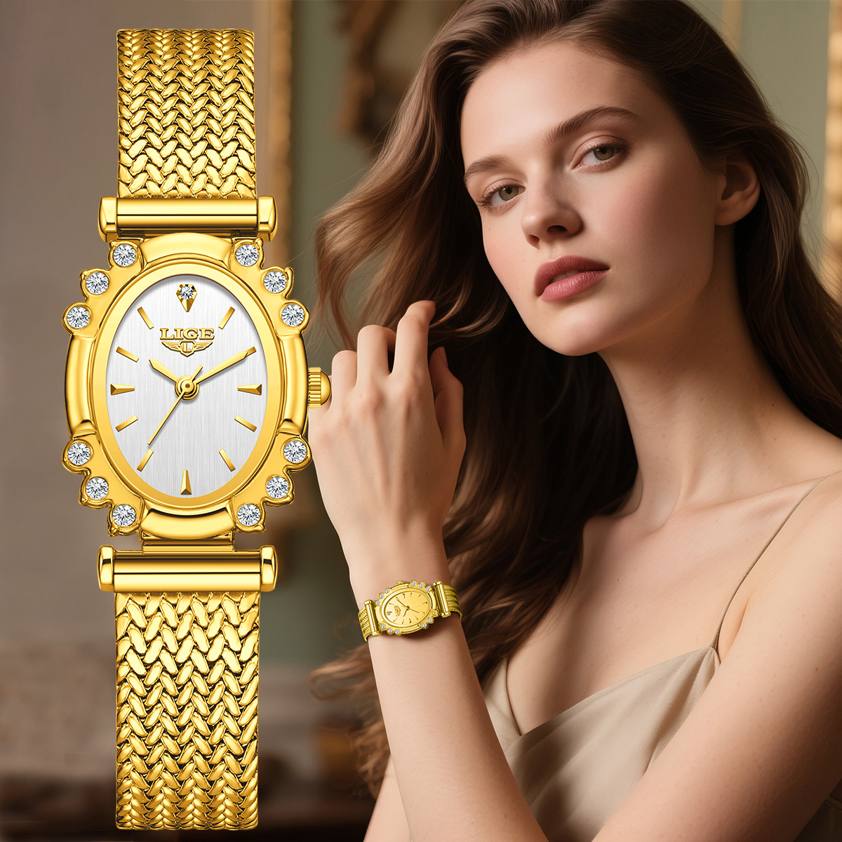 Women'S Fashion For 2026 - LIGE 2026 Luxury Women Watches Fashion