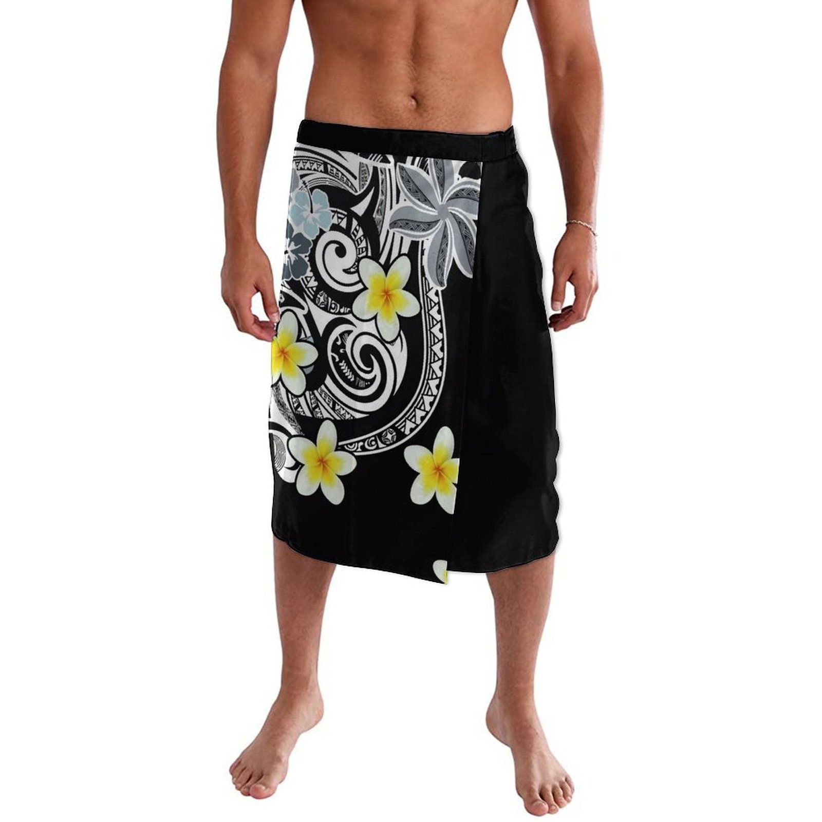 Printed Wrap Skirt - Fashion Samoan Polynesian Printing Sarong Lavalava