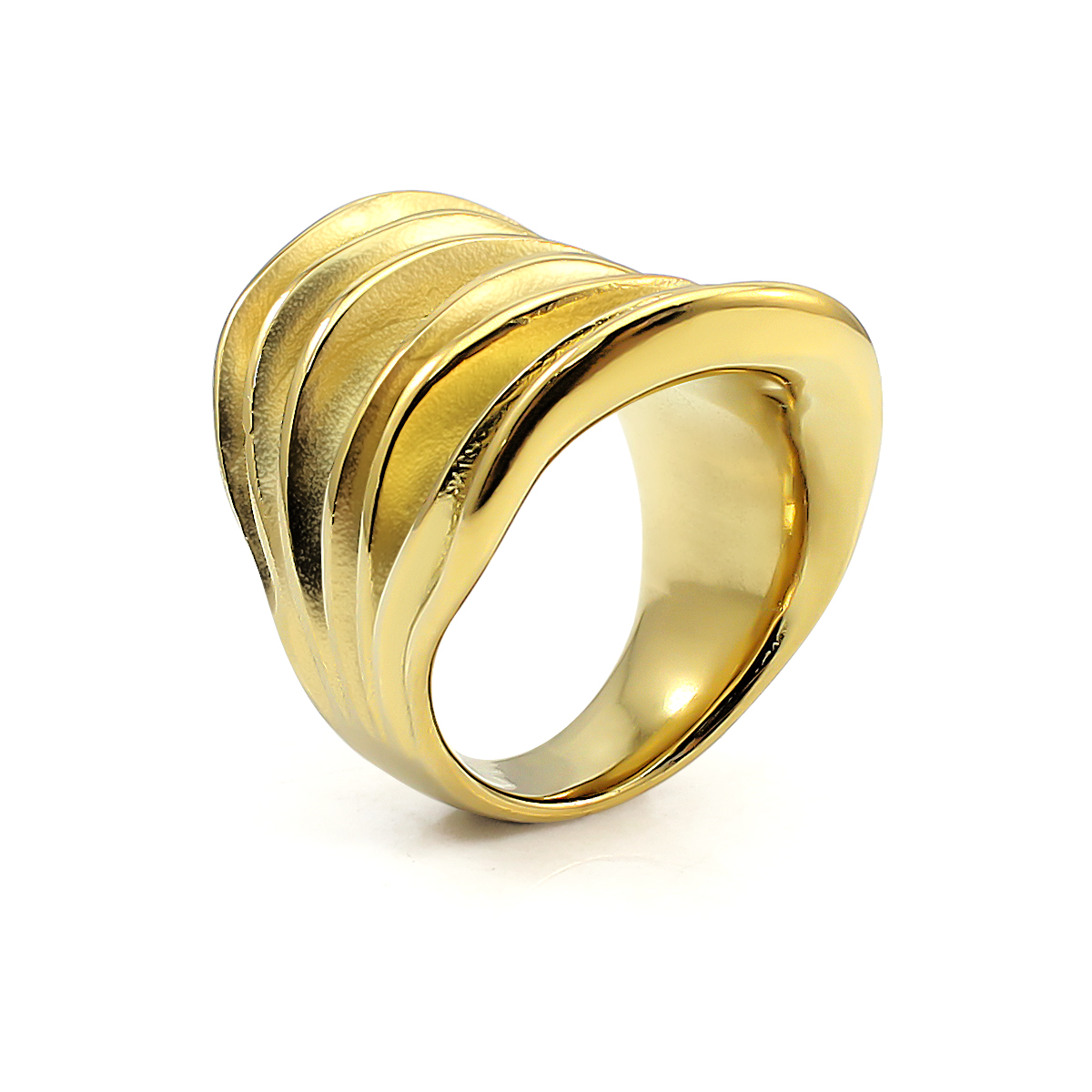 Women'S Fashion Magazines - Fashion Pleated Ring Magazine Style Finger