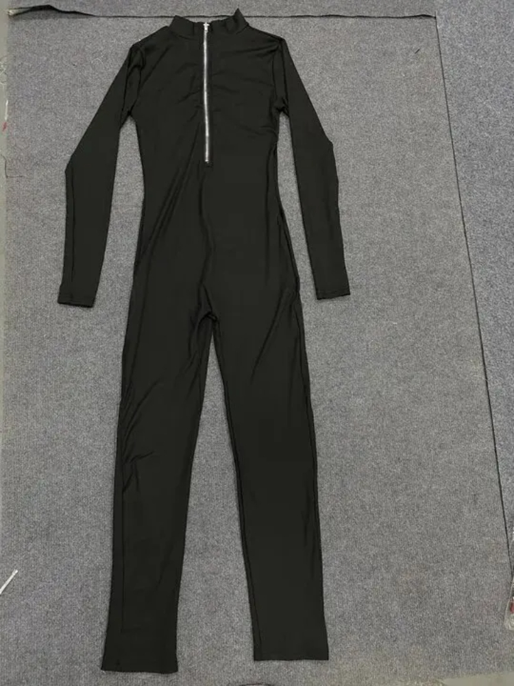 Women'S Y2K Fashion Aesthetic - Fashionable Sexy Slim Casual Jumpsuit Harajuku