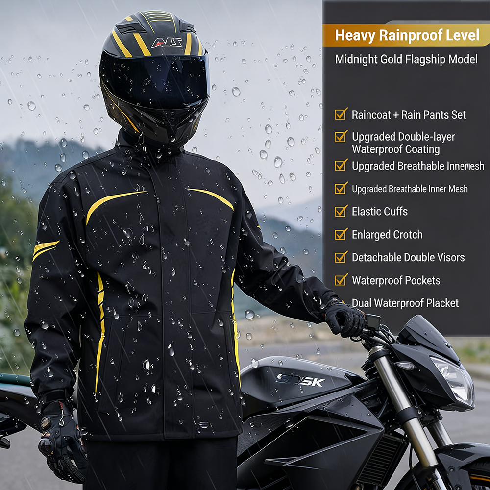 Women'S Fashion Rain Jacket - Motorcycle Rain Suit Men Women Rain