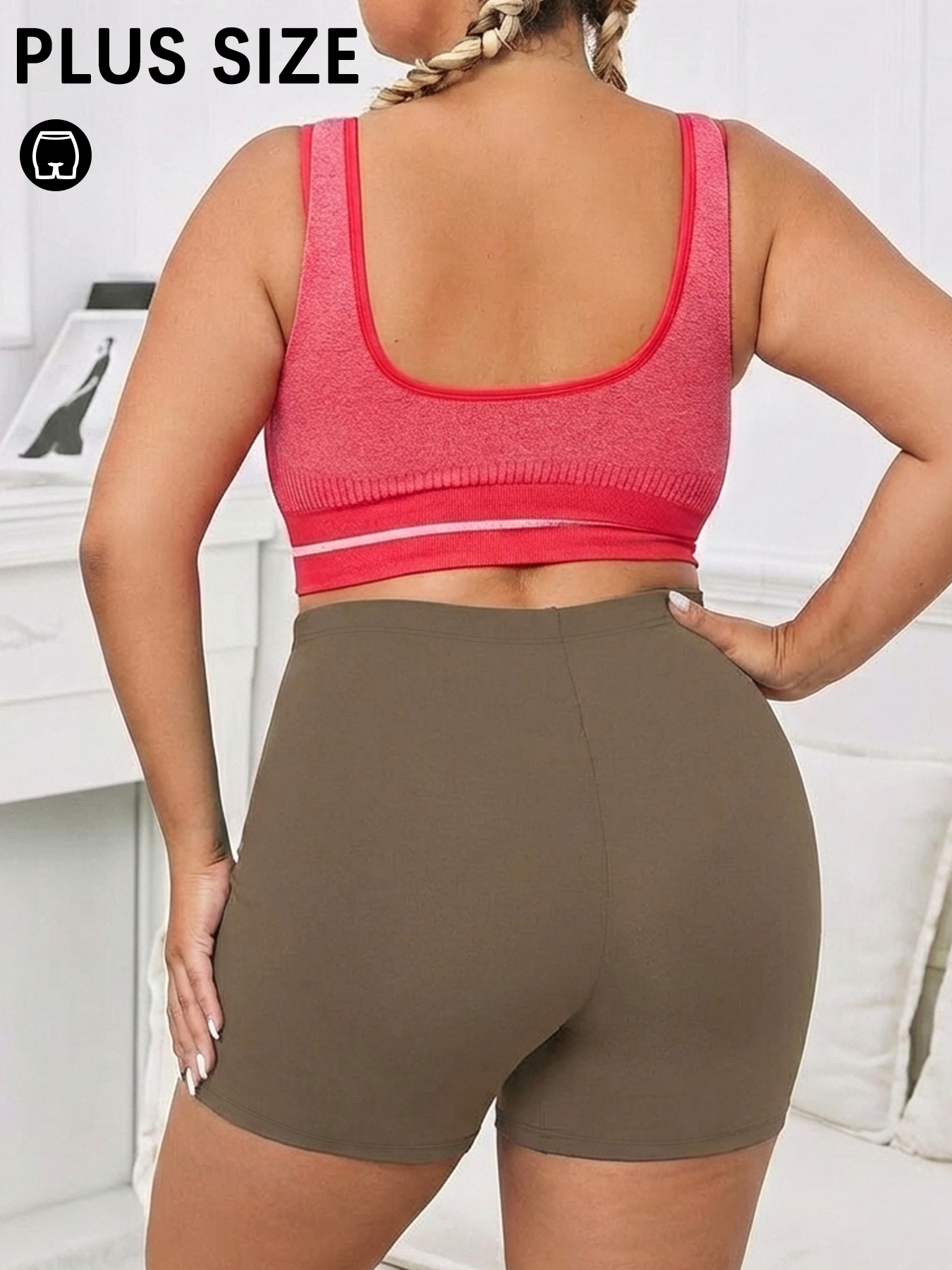 Plus Size Women's High Elastic - مراجعة Women'S Fashion Leggings وسعره