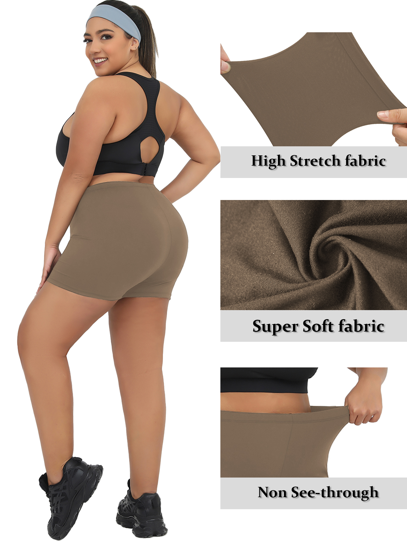 Plus Size Women's High Elastic - مراجعة Women'S Fashion Leggings وسعره