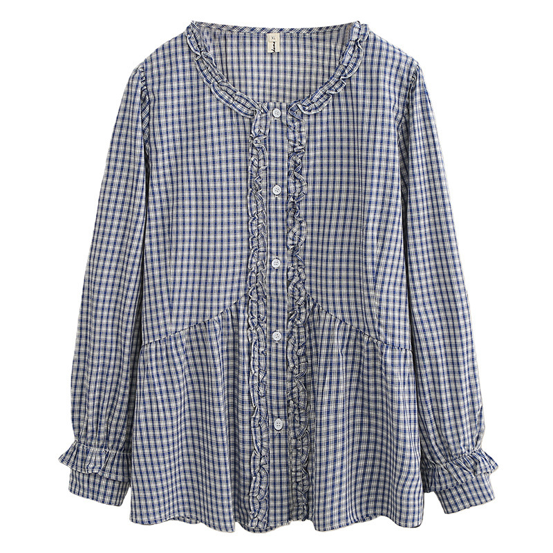 XXXXL Fashion Plus Size Woman  - مراجعة Puff Sleeve Blouse وسعره
