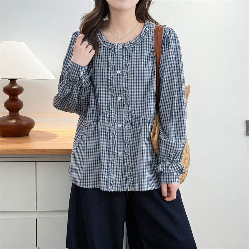 XXXXL Fashion Plus Size Woman  - مراجعة Puff Sleeve Blouse وسعره