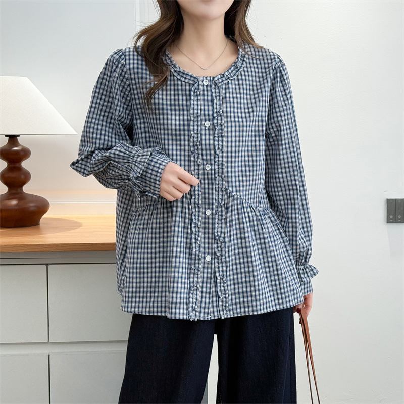 XXXXL Fashion Plus Size Woman  - مراجعة Puff Sleeve Blouse وسعره
