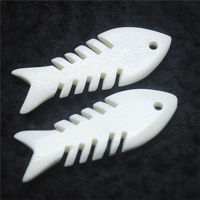 5PCS New White Bone Pendants 3 - مراجعة Women Fashion Nz وسعره