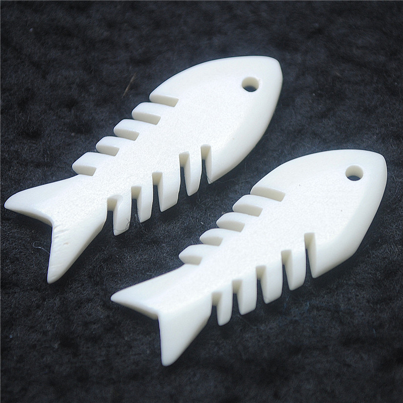 5PCS New White Bone Pendants 3 - مراجعة Women Fashion Nz وسعره