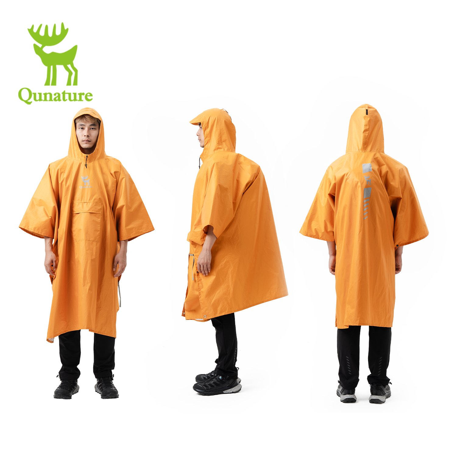 Qunature Raincoat 100% Waterpr - مراجعة Women'S Fashion Rain Jacket وسعره