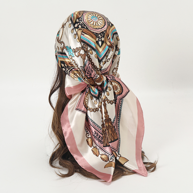 Satin Square Scarf Women Musli - مراجعة Women'S Fashion For 2026 وسعره