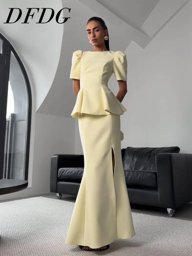 DFDG Women 2026 Spring Summer  - مراجعة Puff Sleeve Blouse وسعره