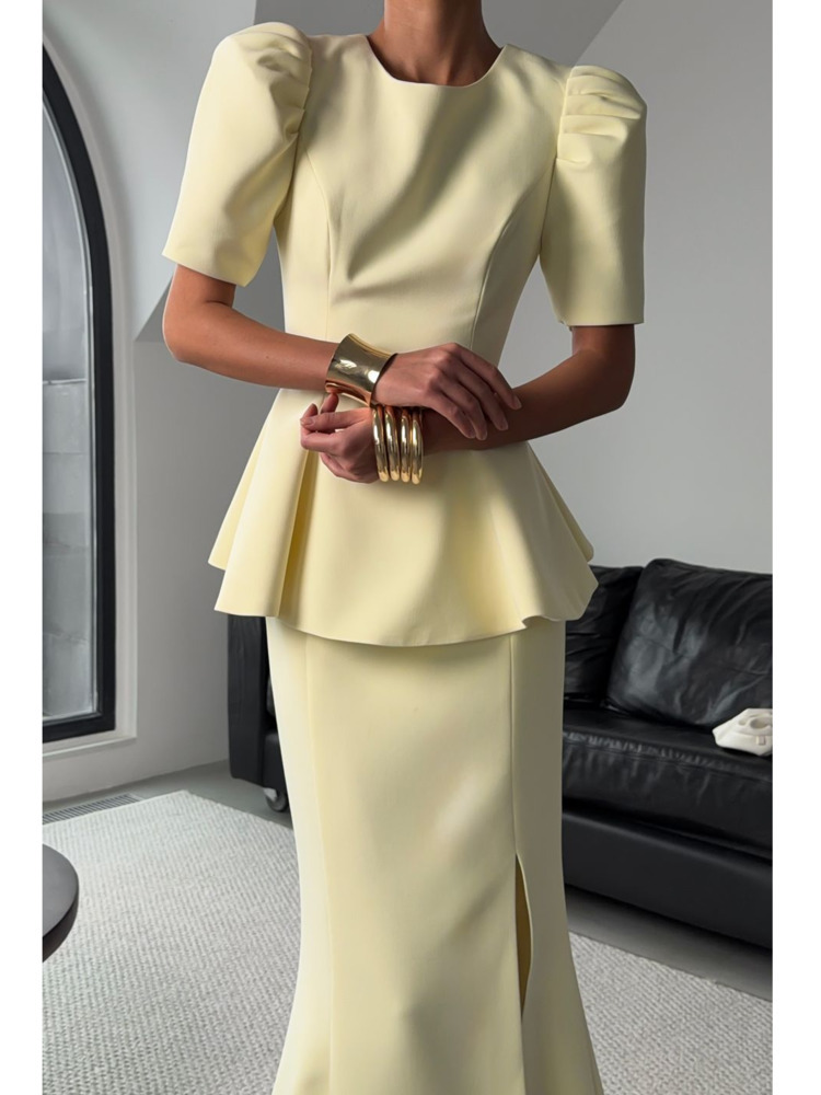 DFDG Women 2026 Spring Summer  - مراجعة Puff Sleeve Blouse وسعره