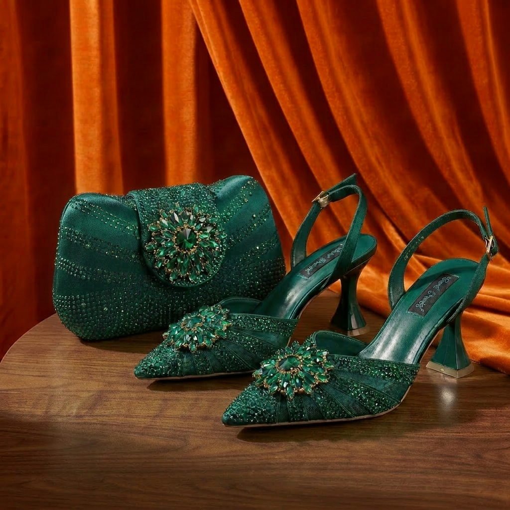 2026 Women's Elegant Green Rhi - مراجعة Women Fashion Handbags وسعره