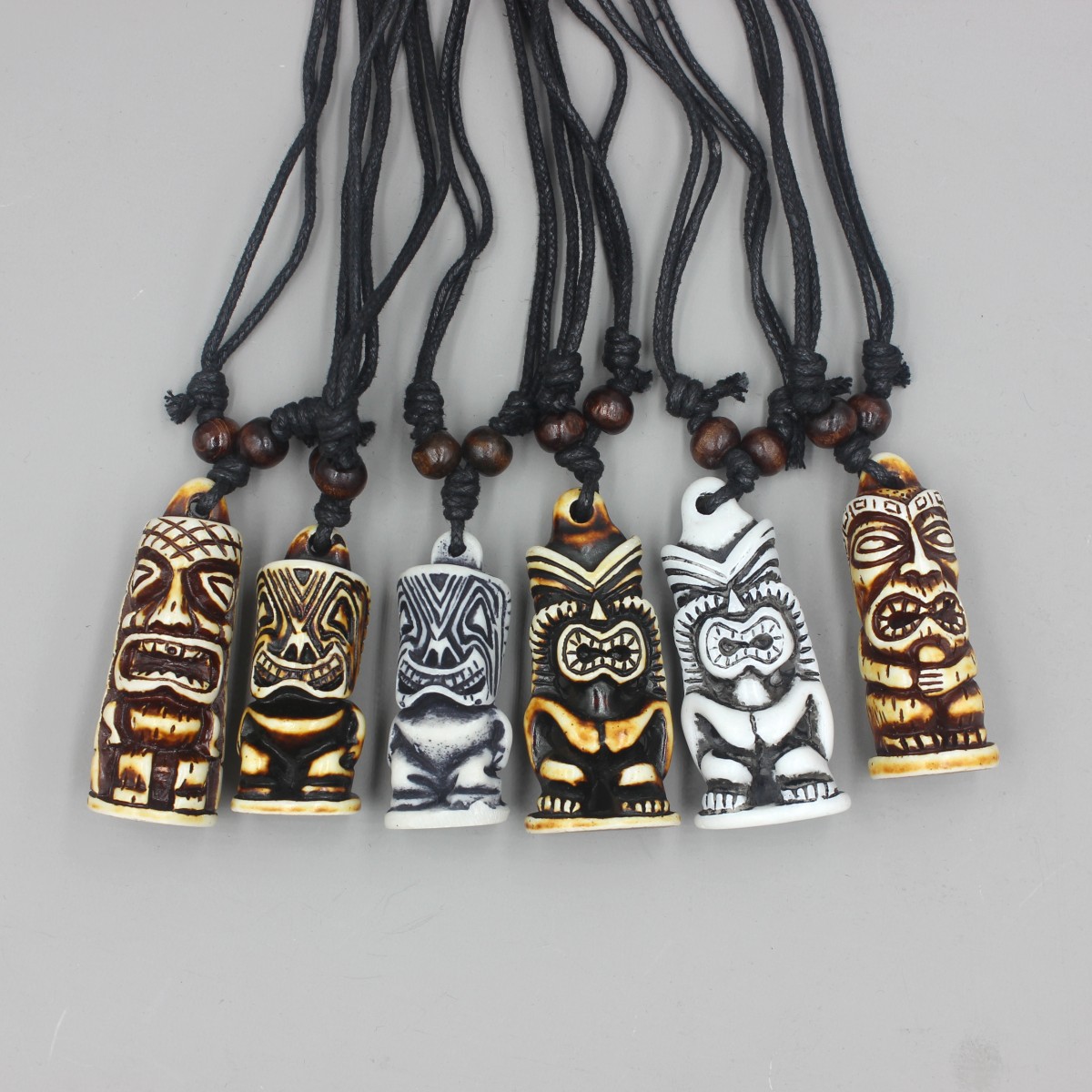 12pcs/Lot Hawaiian Tiki totem  - مراجعة Women Fashion Nz وسعره