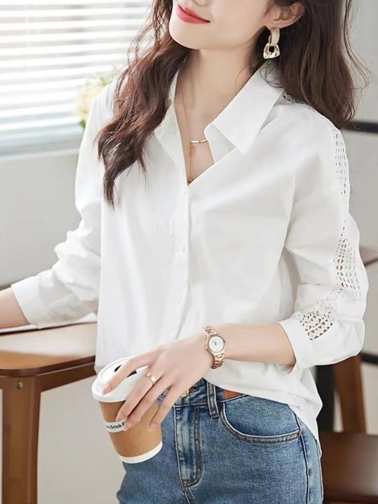 White Female Tops Commuting La - مراجعة Women'S Y2K Fashion Aesthetic وسعره