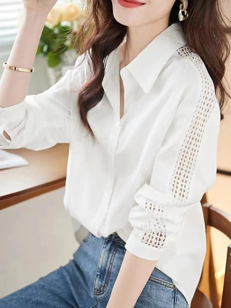 White Female Tops Commuting La - مراجعة Women'S Y2K Fashion Aesthetic وسعره