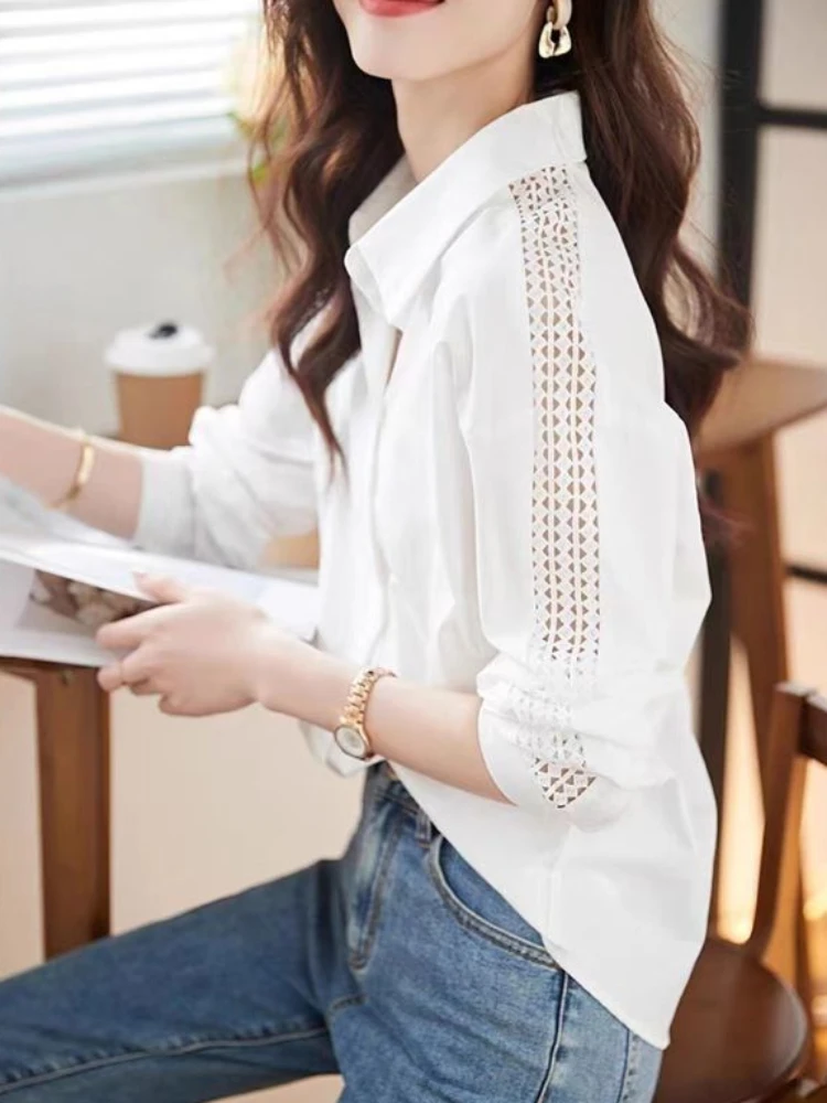 White Female Tops Commuting La - مراجعة Women'S Y2K Fashion Aesthetic وسعره