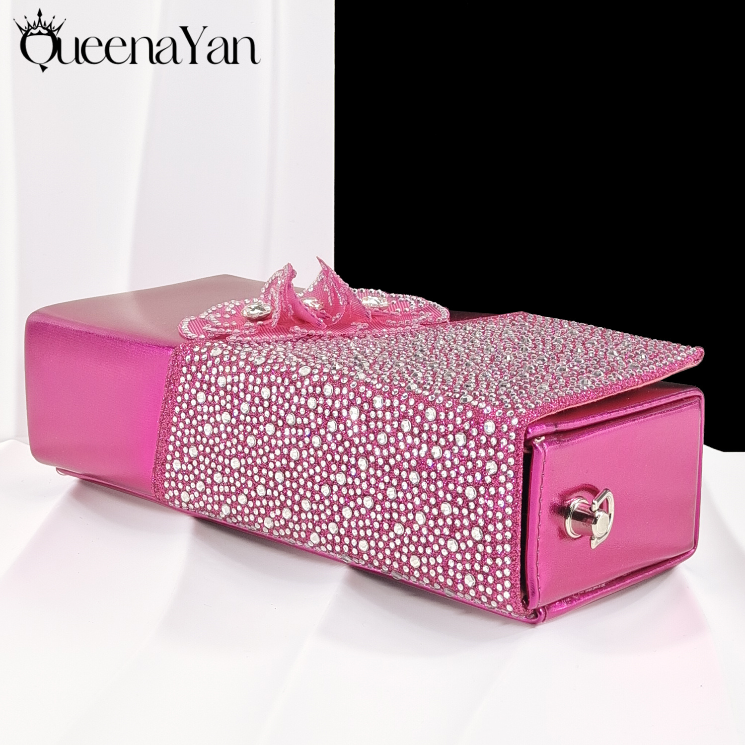 QueenaYan Fuchsia Color Shoes  - مراجعة Women Fashion Handbags وسعره