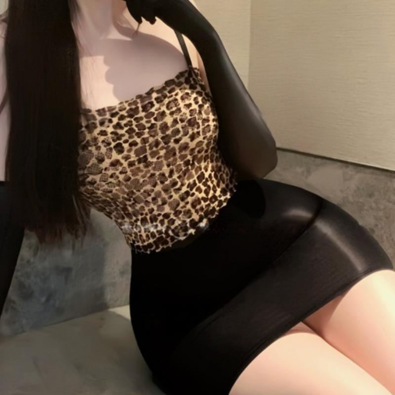 Suspender Dress Hot Temptation - مراجعة Printed Wrap Skirt وسعره