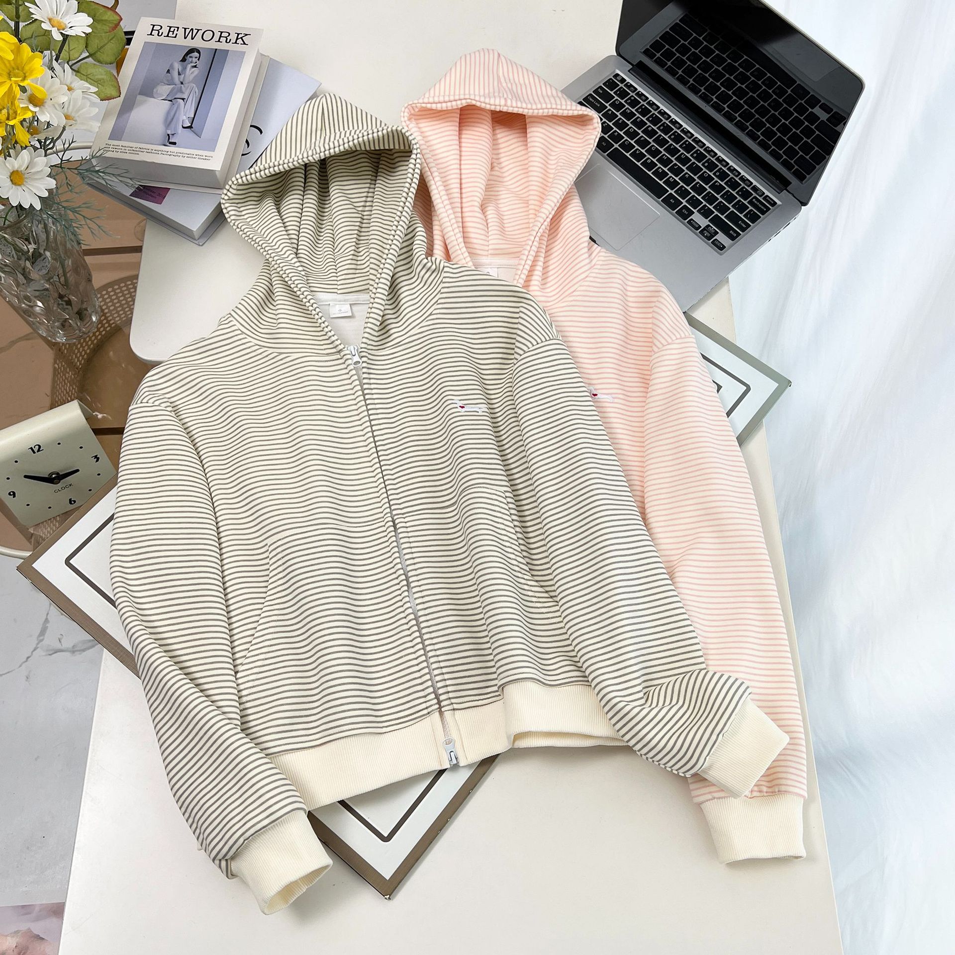 XXXXL Fashion Plus Size Women' - مراجعة Women'S Fashion Zip Hoodie وسعره