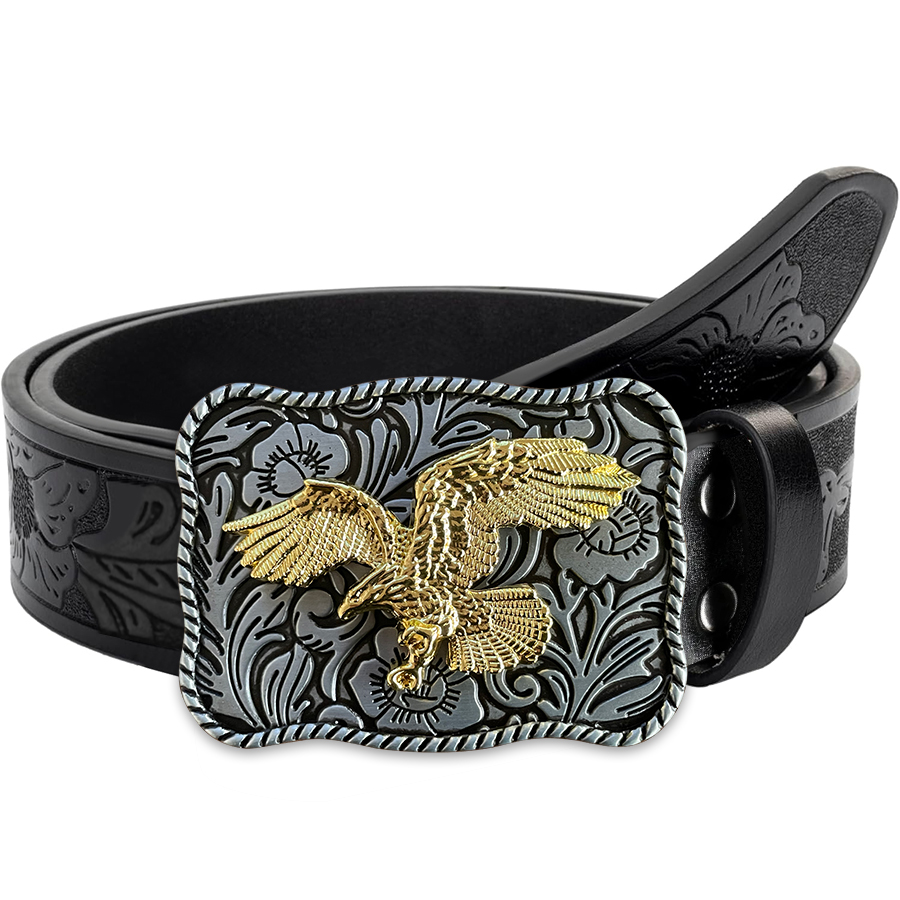 Eagle Tang Grass Pattern Belt  - مراجعة Women Fashion Nz وسعره