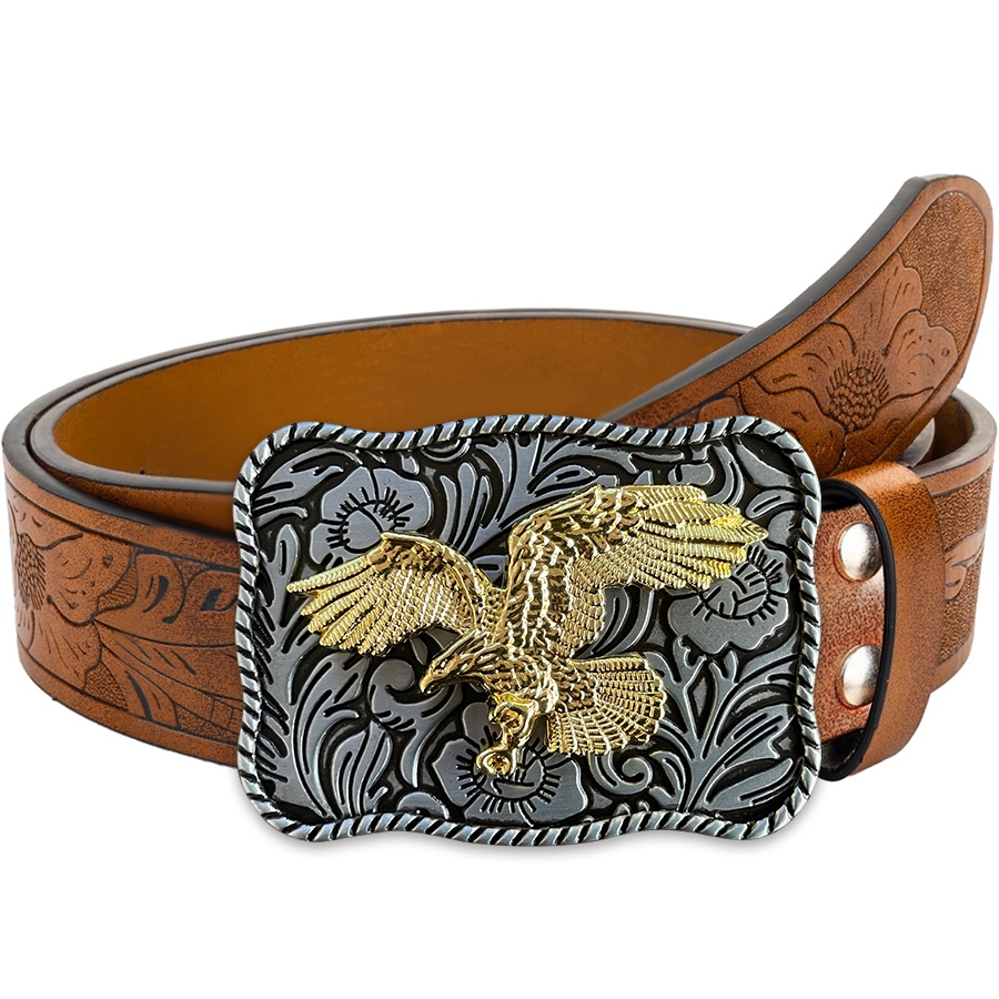 Eagle Tang Grass Pattern Belt  - مراجعة Women Fashion Nz وسعره