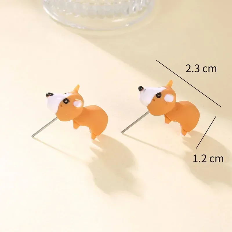 2pcs Animal Cartoon Stud Earri - مراجعة Women'S Fashion Earrings وسعره
