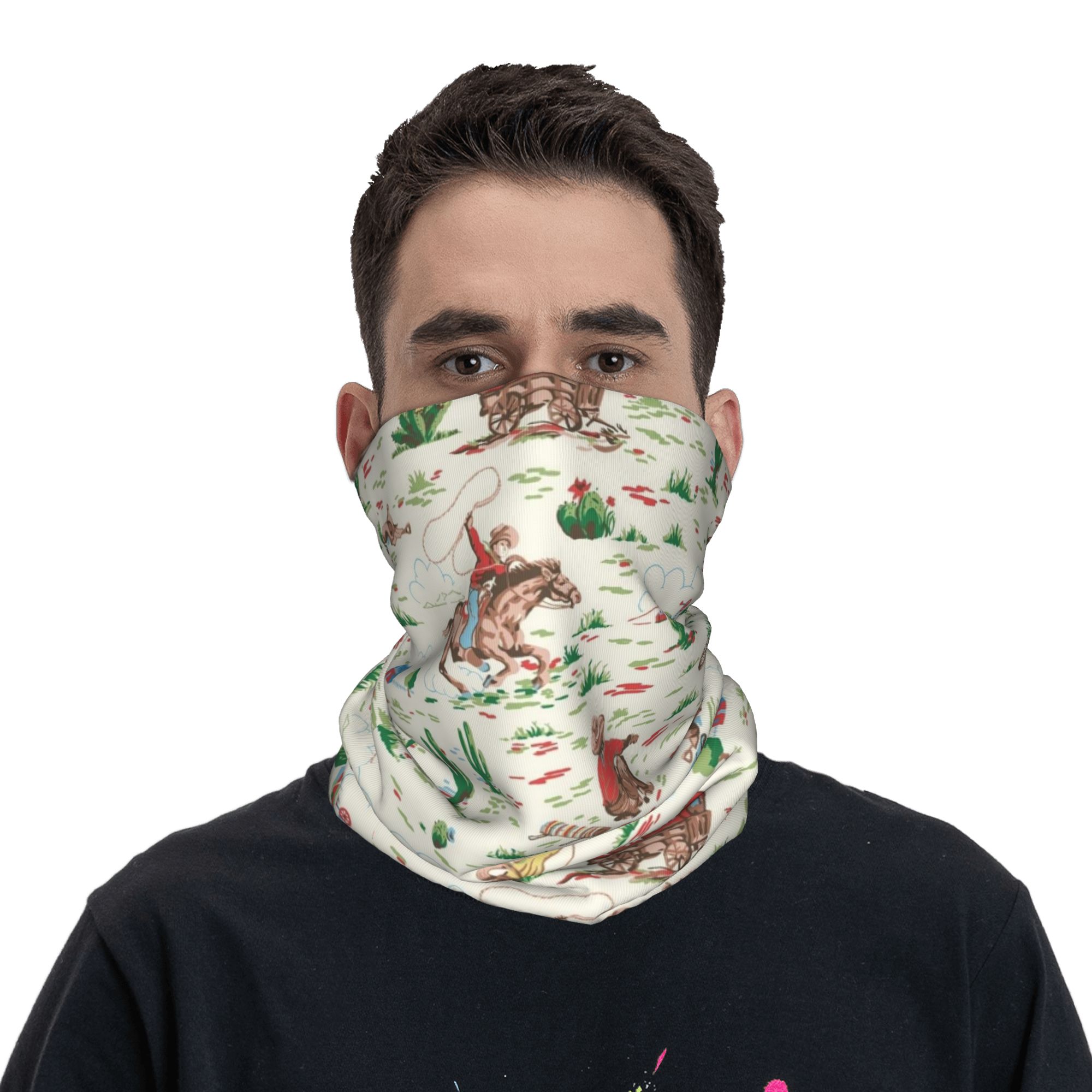 Wild West Cowboy style Bandana - مراجعة Women'S Fashion Wild West وسعره