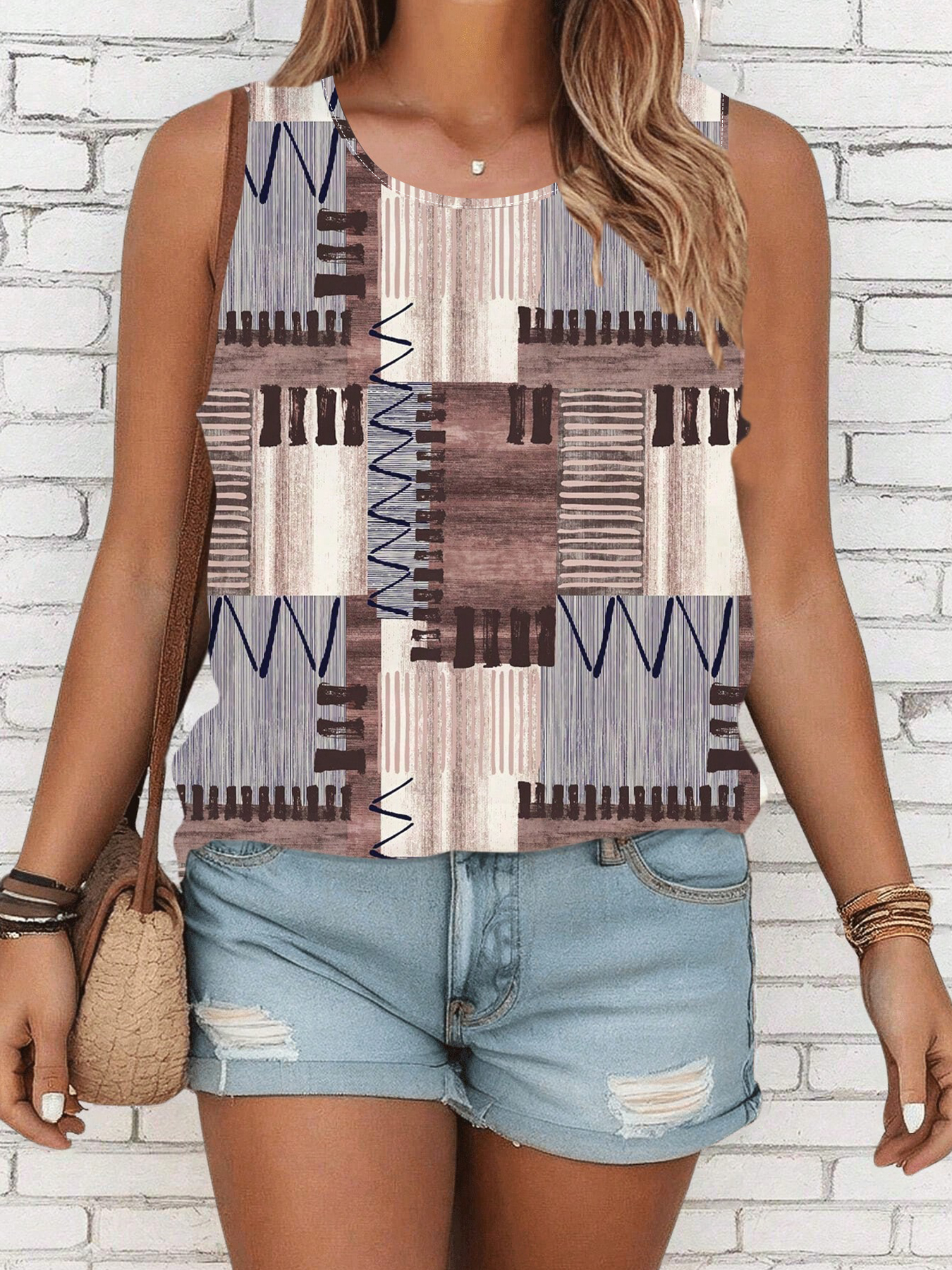 Large size fashion new hand dr - مراجعة Women'S Fashion Vest Tops وسعره