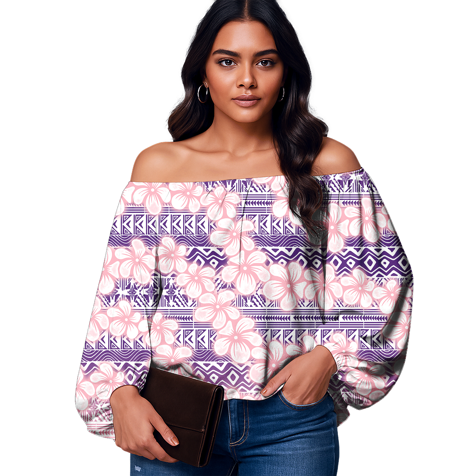High Quality Custom Logo Ladie - مراجعة Puff Sleeve Blouse وسعره