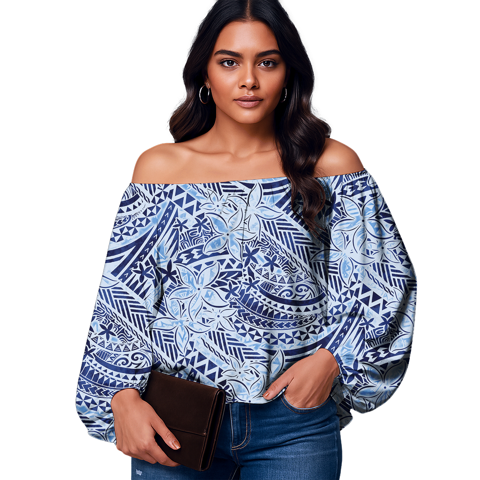 High Quality Custom Logo Ladie - مراجعة Puff Sleeve Blouse وسعره
