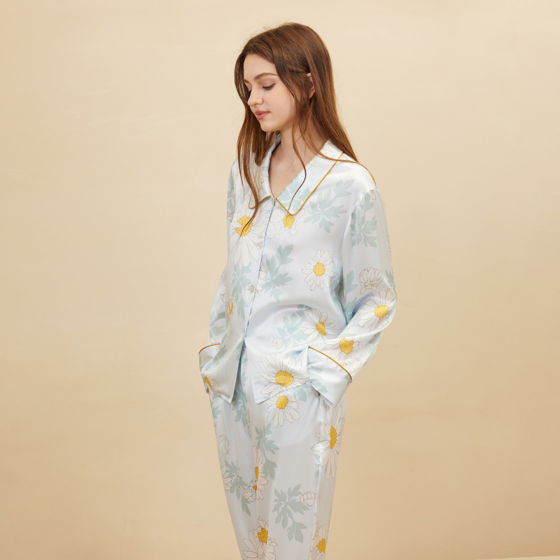 Fashion Daisy Print Pajamas Wo - مراجعة Women'S Fashion Suit وسعره