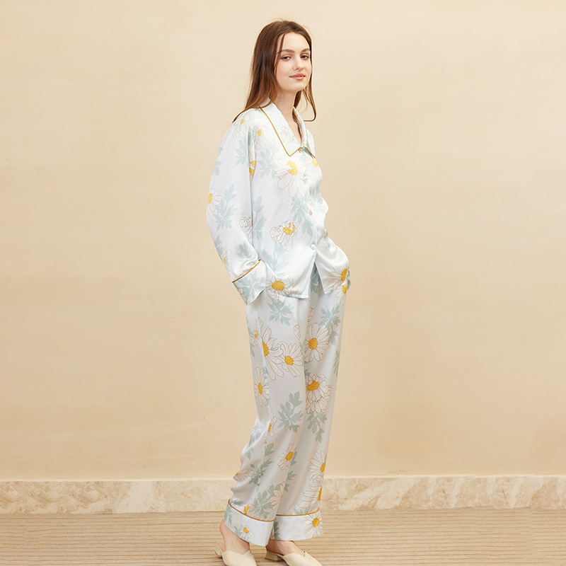 Fashion Daisy Print Pajamas Wo - مراجعة Women'S Fashion Suit وسعره