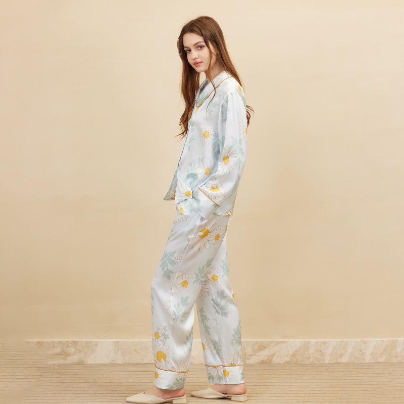 Fashion Daisy Print Pajamas Wo - مراجعة Women'S Fashion Suit وسعره