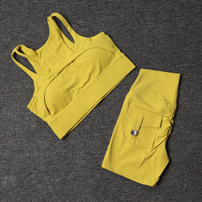 Fitness Shorts Yoga Sets Women - مراجعة Women'S Fashion Leggings وسعره
