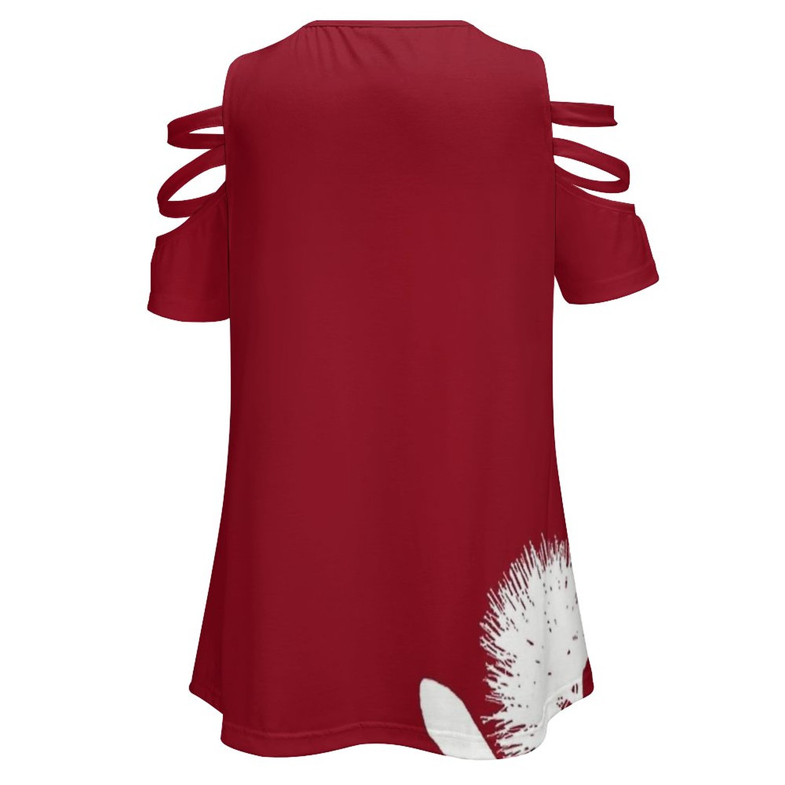 Pohutukawa-White On Red Women  - مراجعة Women Fashion Nz وسعره