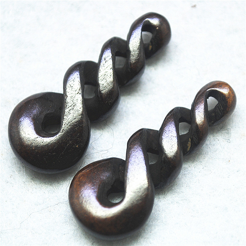 2PCS New Brown Bone Pendants W - مراجعة Women Fashion Nz وسعره