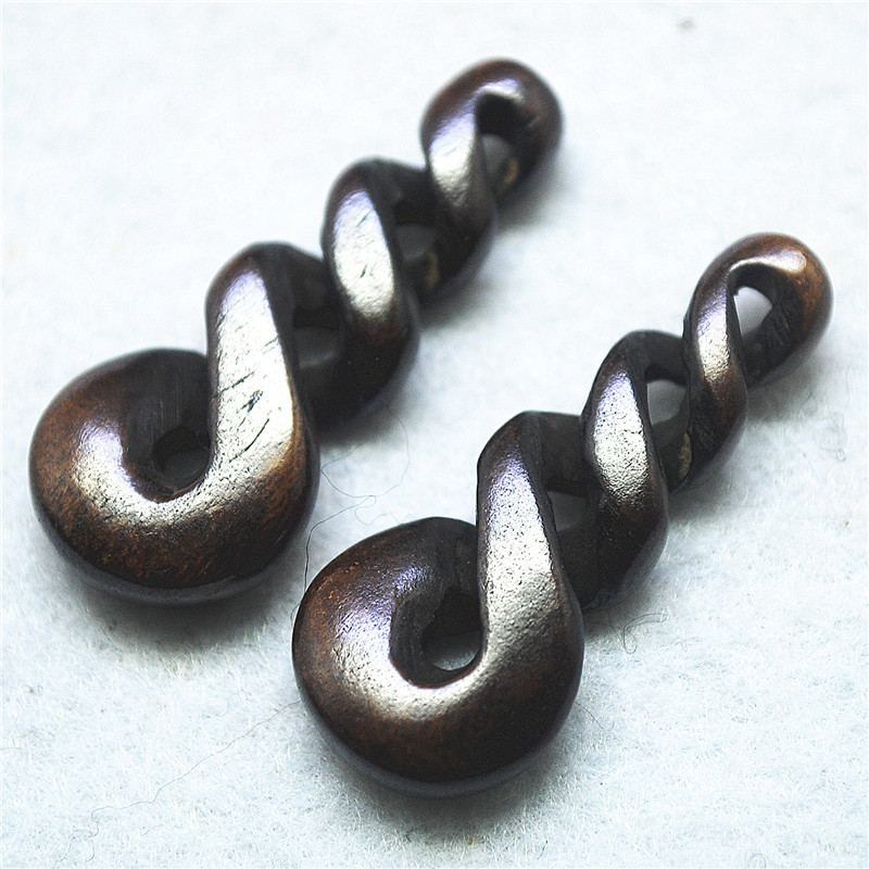 2PCS New Brown Bone Pendants W - مراجعة Women Fashion Nz وسعره