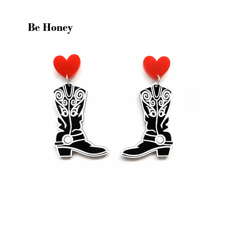 Fashion Black Cowboy Boots Wit - مراجعة Women'S Fashion Wild West وسعره