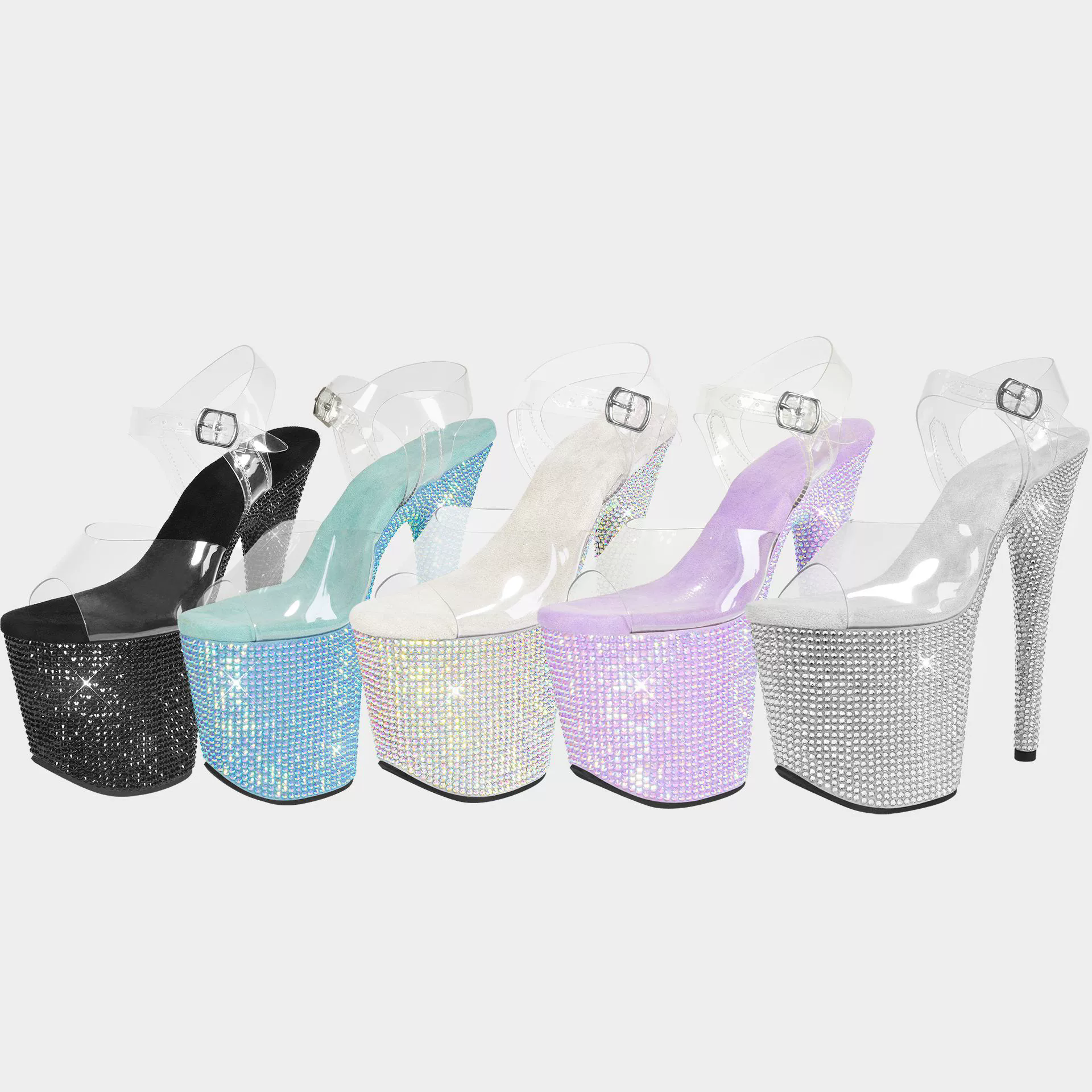 20cm 8Inches Diamond Stripper  - مراجعة Women Fashion Show وسعره