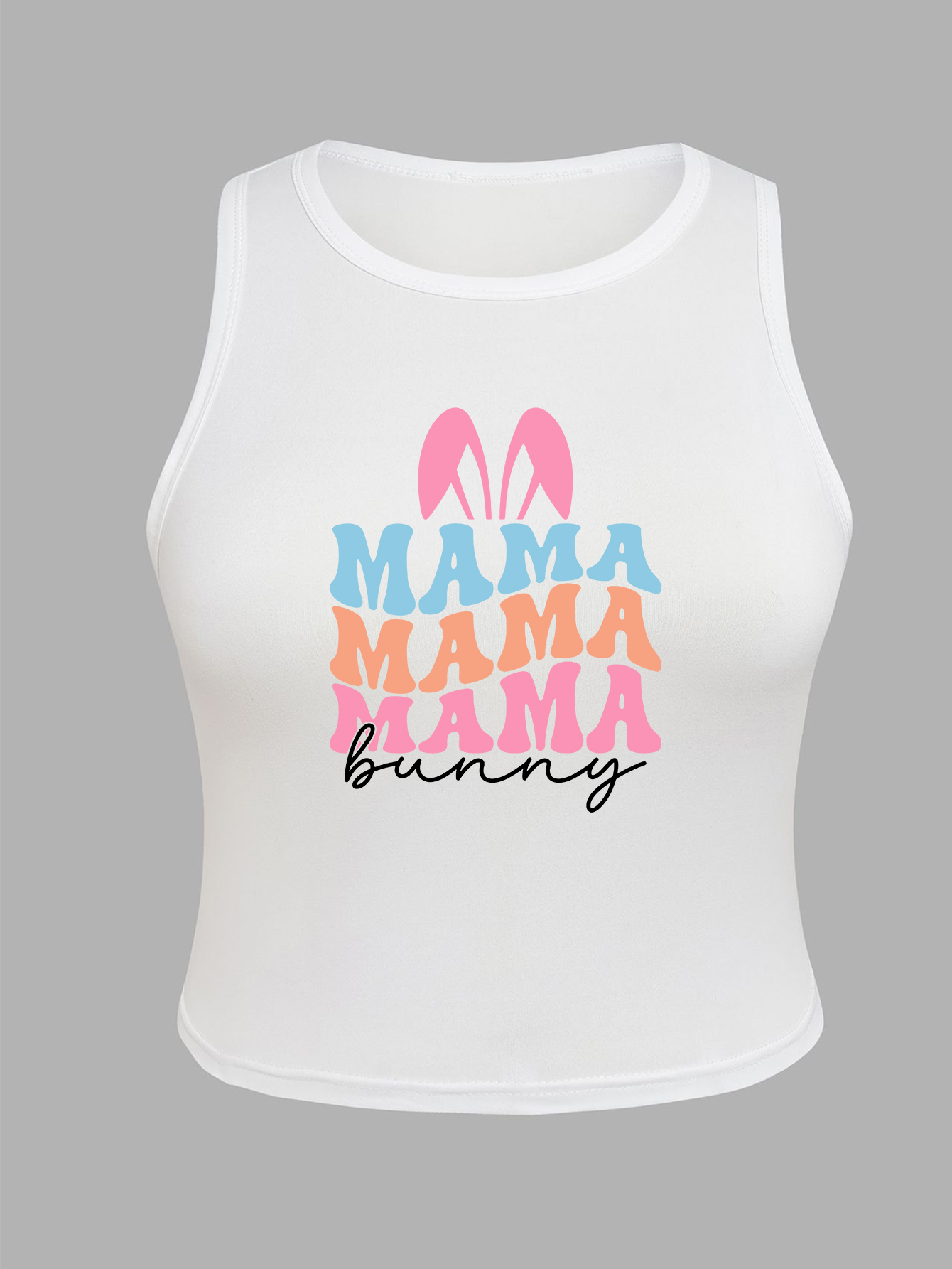 Large size Easter pattern prin - مراجعة Women'S Fashion Vest Tops وسعره