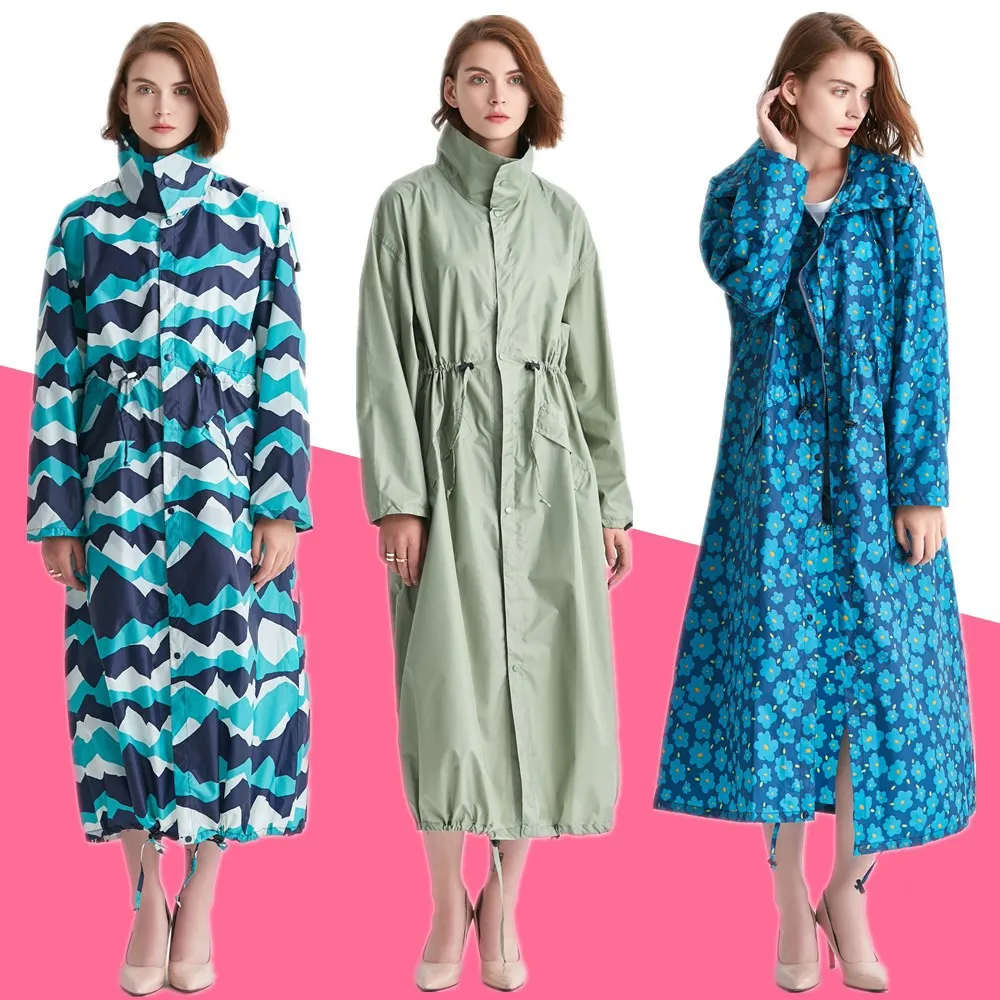 Long Raincoat Women Waterproof - مراجعة Women'S Fashion Rain Jacket وسعره