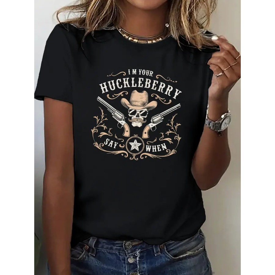 【New Arrival】Women I'm Your Hu - مراجعة Women'S Fashion Wild West وسعره