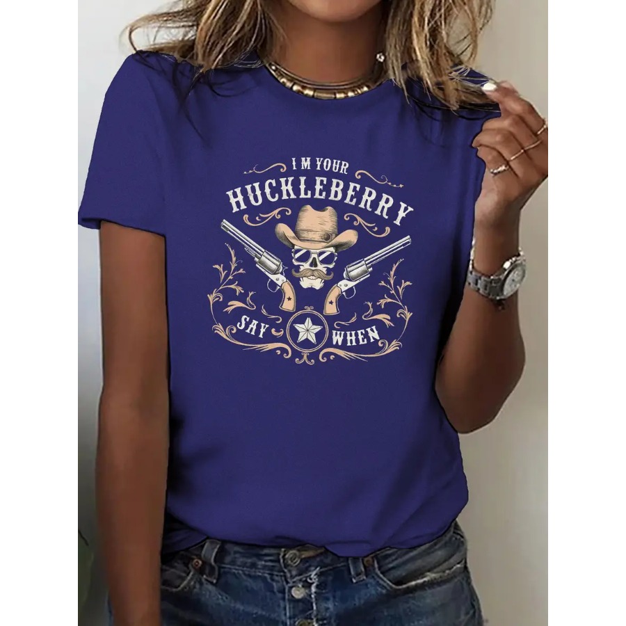 【New Arrival】Women I'm Your Hu - مراجعة Women'S Fashion Wild West وسعره