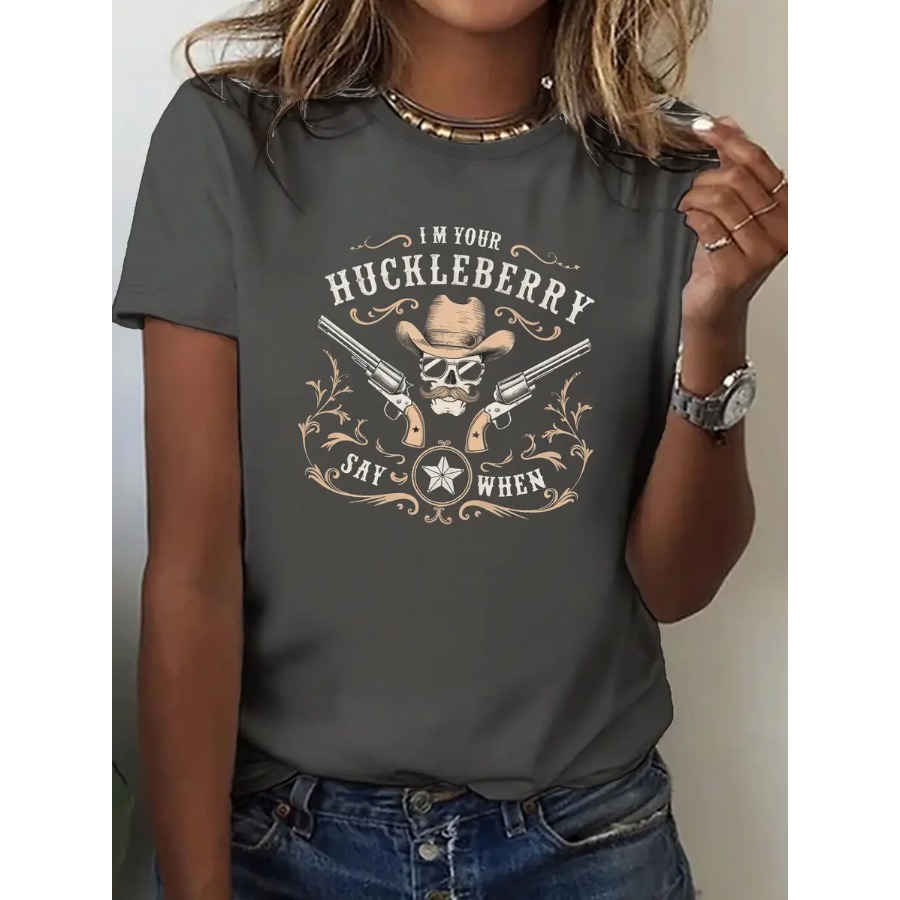 【New Arrival】Women I'm Your Hu - مراجعة Women'S Fashion Wild West وسعره
