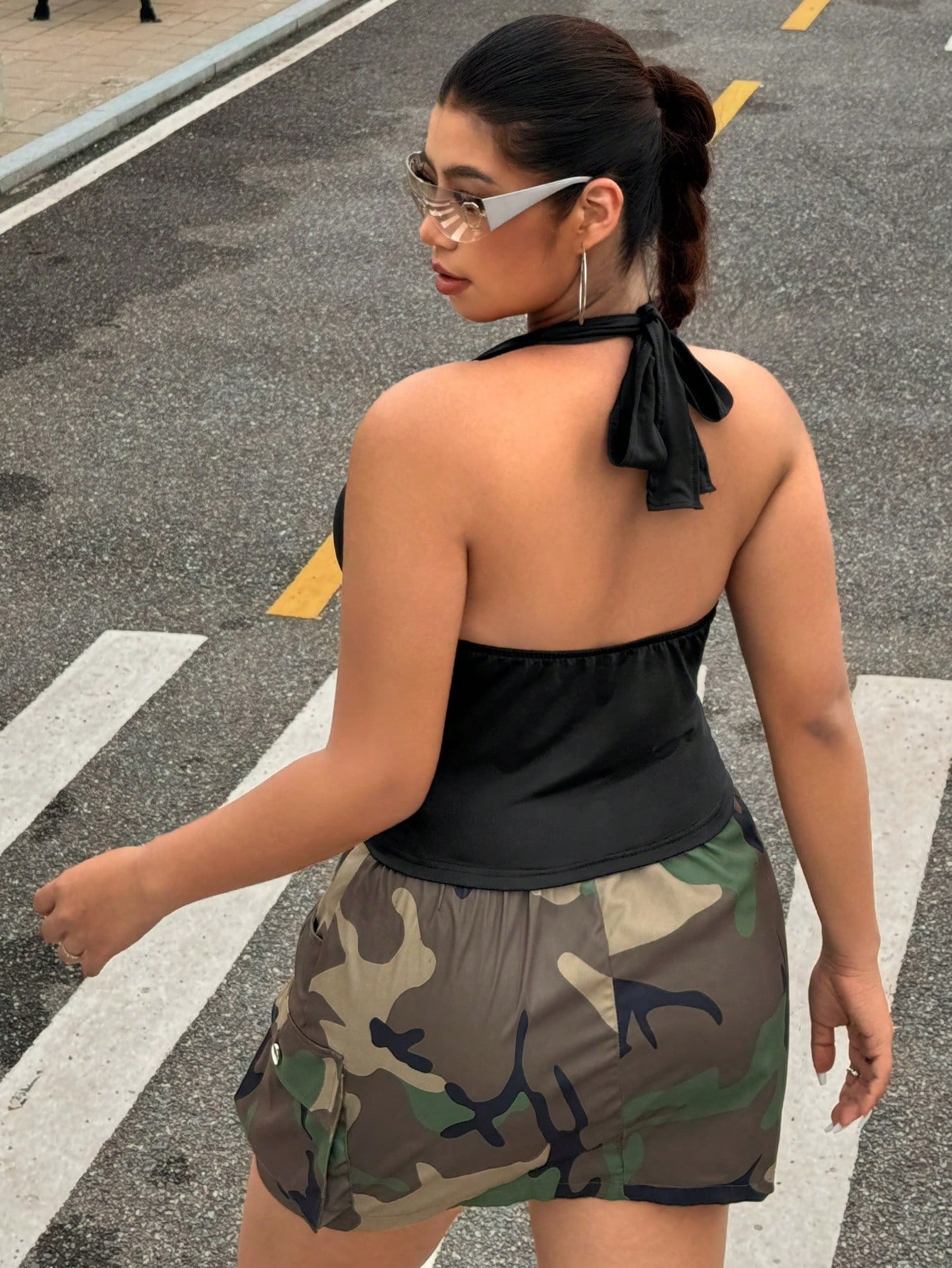 New fashion solid color plus s - مراجعة Women'S Fashion Vest Tops وسعره