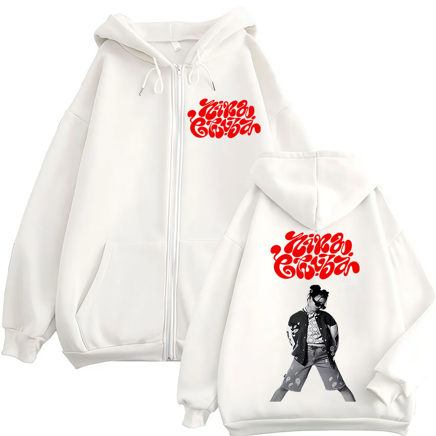 2025 Singer Nina Chuba Tour Al - مراجعة Women'S Fashion Zip Hoodie وسعره