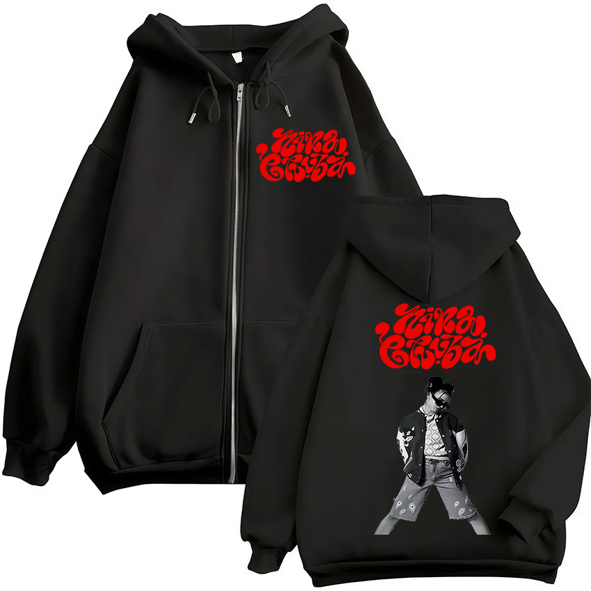 2025 Singer Nina Chuba Tour Al - مراجعة Women'S Fashion Zip Hoodie وسعره