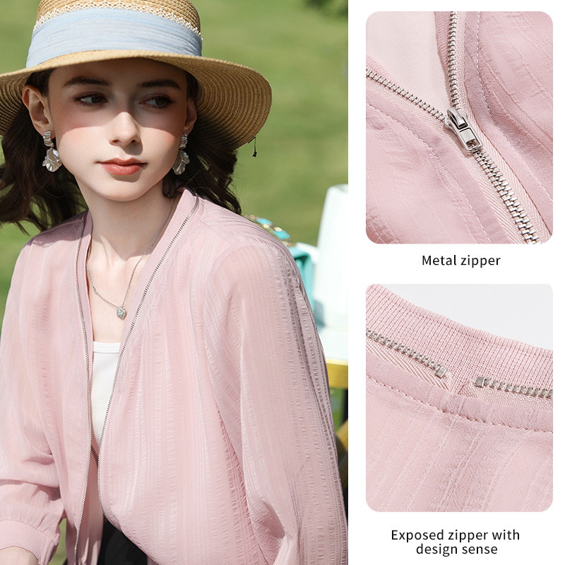 I BELIEVE YOU Pink V-neck Thin - مراجعة Women'S Fashion Quarter Zip وسعره