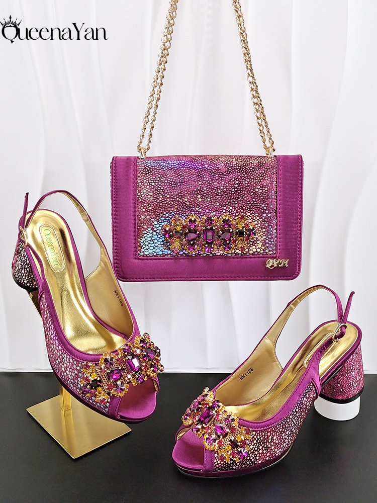 Queean Yan Party Shoes & Bag S - مراجعة Women Fashion Handbags وسعره